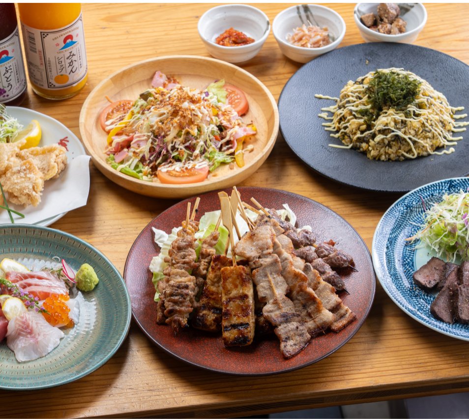 2店舗の楽しみ方料理
