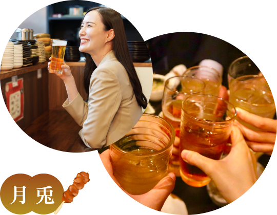 月兎の店内・利用シーン